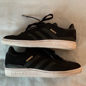 Mens Adidas Busenitz Black Suede